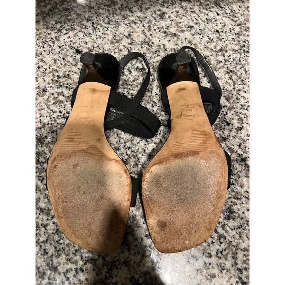 Stuart Weizmen Black strapy heels - Picture 2 of 5